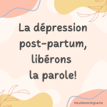 dépression post-partum tabou