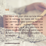 citation conseil repos stress gestion burnout dépression